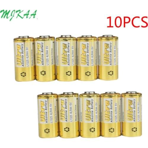 10pcs/pack 4LR44 L1325 4AG13 4A76 Batteries 6V Primary Dry Alkaline Battery Cells Car Remote Watch Toy Calculator