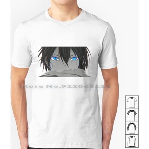 Yato Noragami T Shirt 100% Cotton Yato Noragami Shinki God Fortune War Calamity Depression 1 Yen Yaboku Hiyori Yukine Sword