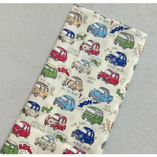 Graceful Japanese Style Gold Stamping Cherry Blossoms Sakura Flower Cotton Trwill Floral Cotton Fabric Dress Cloth Quilting deco