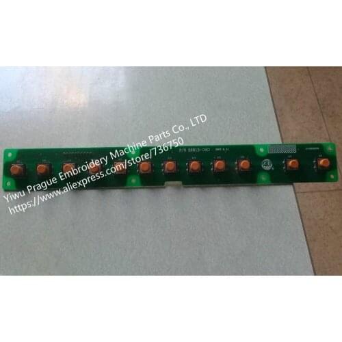 Card P/N E8813 Keyboard Button Board E8813-0801 Dahao Panel Feiya ZGM Special Chinese embroidery machine electronic spare parts