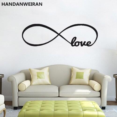 2019 HOT DIY Love Bedroom Wall Decal Quotes Vinyl Wall Stickers For Home Room Decoration
