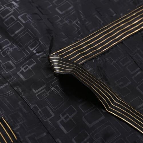 Fashion Salon Spa Client Gown Kimono Style Waterproof Hair Cutting Gown Smock