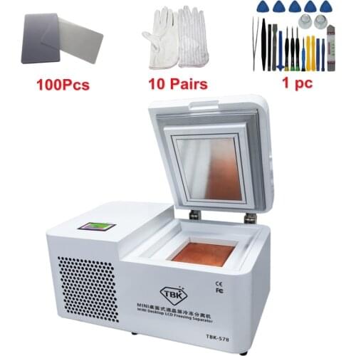 LY TBK 578 Desktop LCD Freezing Separator Curved Screen Separating Machine Minus 185 Degree For 14 Inch Samsung Edge Tablet