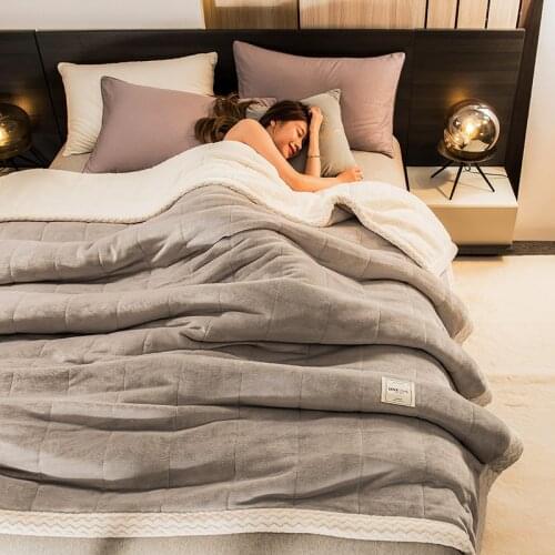 New soft thick fleece blanket cover the bed sheet winter blanket warm polar fleece fabric travel blanket