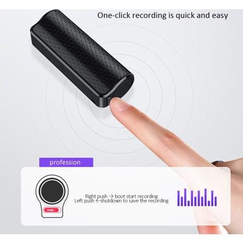 Mini Q70 Professional Digital Noise Reduction Audio Recorder HD Microphone To Text Long Standby Mp3 Playback Voice Dictaphone