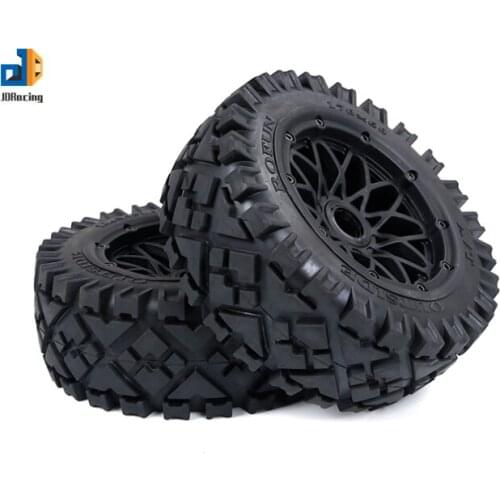 ROFUN ROVAN BAHA 5B all-terrain tires meshed wheel hub front wheel assembly
