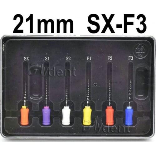 Dental superfiles handuse 21mm universal endodontic niti files Use for Root canal cleaning dentistry endo instrument