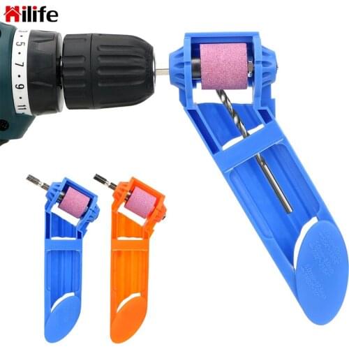 Drill Bit Sharpener Powered Tool Parts Portable Electric Drill Grinder Corundum Grinding Wheel