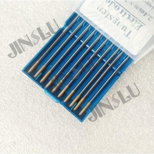TIG Lanthanated tungsten electrode Golden head 3.2mm*150mm 1/8" 100PCS