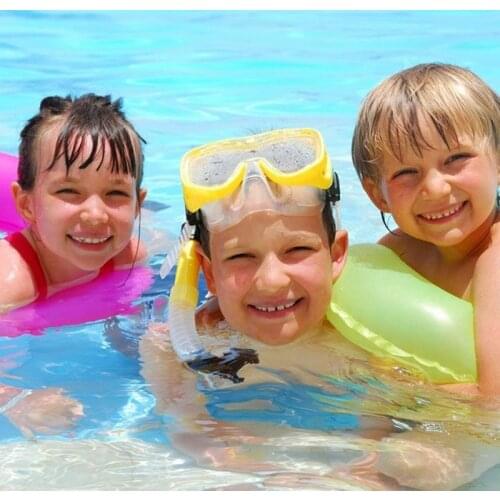 4-color Professional Underwater anti-fog Diving Mask Swimming Fishing Pool Equipment Snorkel Glasses Set Children