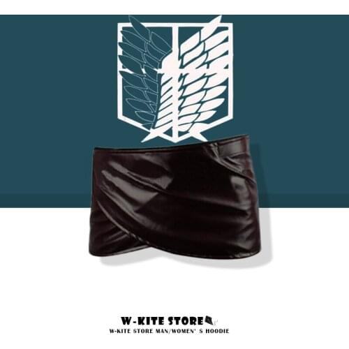 Anime Attack On Titan Cosplay Accessories Shingeki No Kyojin Recon Corps Harness Belt Costume Adjustable Women’s Leather Skirt
