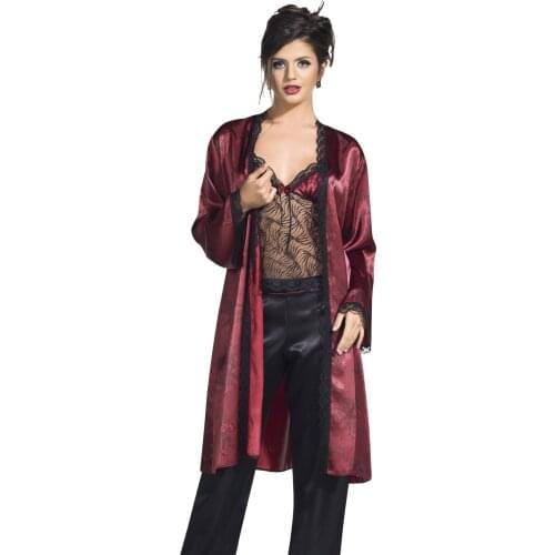 Satin Nightgown and Dressing Gown Set, Womens Nightgown, Womens Dressing Gown