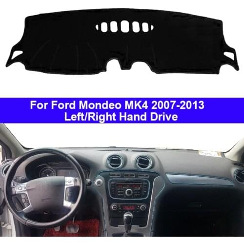 Car Dashboard Cover Dash Mat Carpet Cape For Ford Mondeo MK4 2007 2008 2009 2010 2011 2012 2013 LHD RHD Auto Sunshade 2 Layers