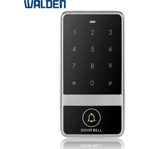 Standalone Door Entry System Touch Screen Waterproof Outdoor Indoor Metal RFID Access Controlle