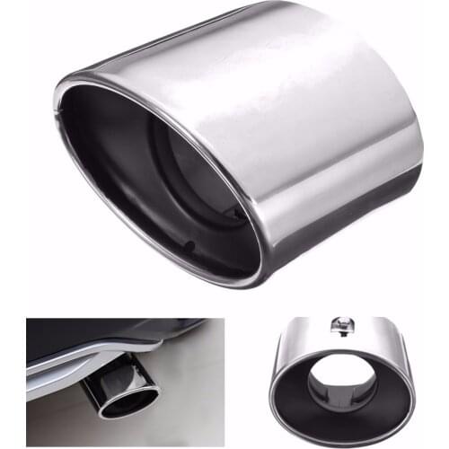 Chrome Stainless Steel Exhaust Tip Tail Pipe Muffler For Honda /Accord 2008-2012