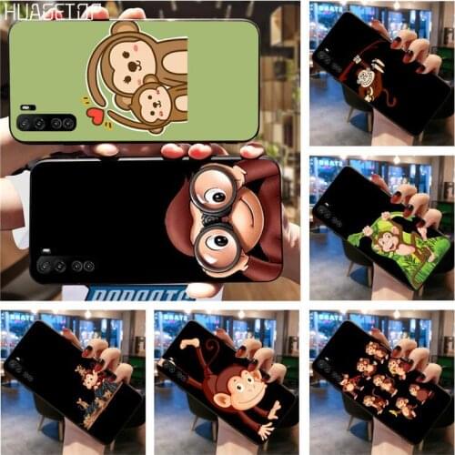 HUAGETOP Amazing Monkey Cartoon Soft Phone Case Capa For Huawei Nova 6se 7 7pro 7se honor 7A 8A 7C Prime2019
