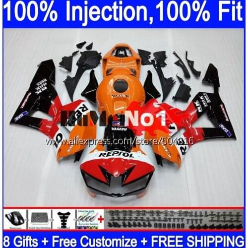 Injection For HONDA CBR600RR CBR 600RR 600 RR 2013 2014 2015 2016 2017 108MC.1 Repsol orange CBR600 RR F5 13 14 15 16 17 Fairing