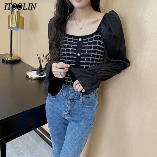 Женские короткие рубашки ITOOLIN China At AliExpress