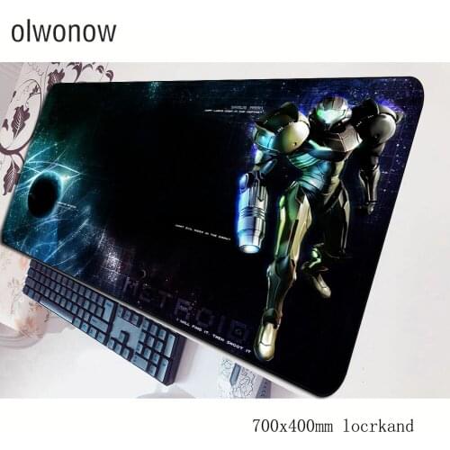 Metroid mouse pad Beautiful Computer mat 70x40cm gaming mousepad large Professional padmouse keyboard games pc gamer desk