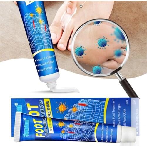 1Box Foot Odor Treatment Cream Anti Bacterial Anti Medicinal Repair Cream Cream Beriberi Odor Foot Chinese Fungal Care Itch F3S7