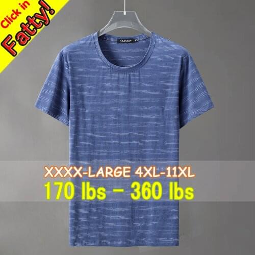 Camisetas hombre Summer Ice Silk cooler t shirt for men oversized t shirt homme Casual Loose O Neck Male stripe mens clothing