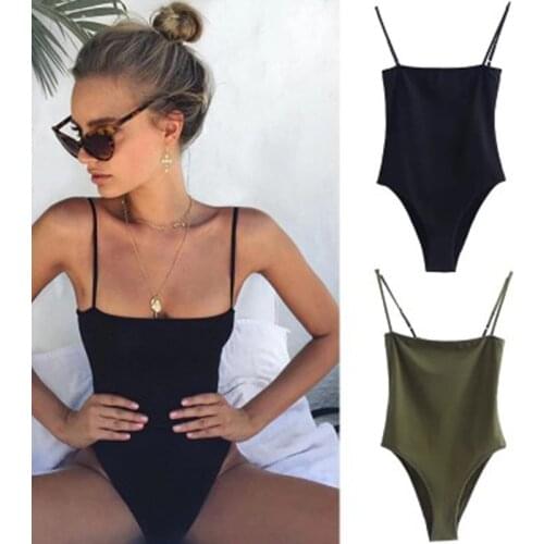 Summer New Solid Color Slim Slimming One-Piece Womens One-Piece Retro Shirt Dropshipping Sexy Big V-neck Short-Sleeved T-Shirt