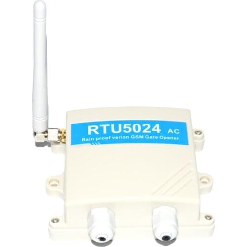 LPSECURITY Waterproof RTU5024 GSM Gate Opener Relay Switch Remote Access Control Wireless Sliding door Opener App support