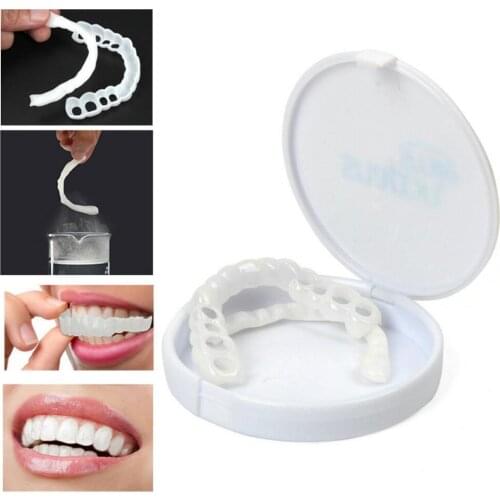 Instant Whitening Teeth Veneers Oral Care Upper&Lower Sets