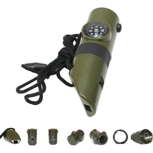 Outdoor Whistle Multifunctional Lifesaving Camping Whistle Whistle Apito Sifflet Fluitje Llavero Multifuncion Gwizdek