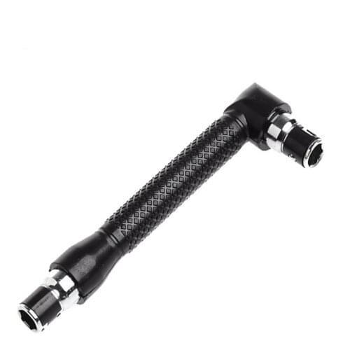 New 1/4 6.35 Portable L-shape Dual Head Screwdriver Bits Key Utility Tool For Routine