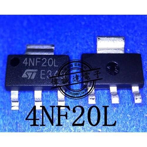 1Pieces new Original STN4NF20L 4NF20L SOT-223 2.5 In stock real picture