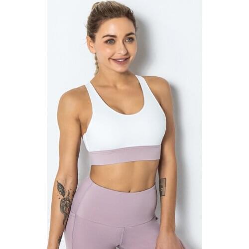 New Women Push Up Gym Yoga Vest Bras Breathable High Elastic Fitness Crop Top Running Cycling Dance Workout Female Sportswear