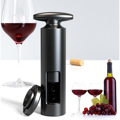Manual Wine Corkscrew With Foil Cutter New Easy Red Wine Bottle Opener Wine Opener For Red Wine Champagne Kitchen Tools