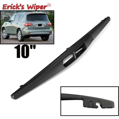 Ericks Wiper 10" Rear Wiper Blade For Infiniti QX56 2011 - 2013 Windshield Windscreen Rear Window