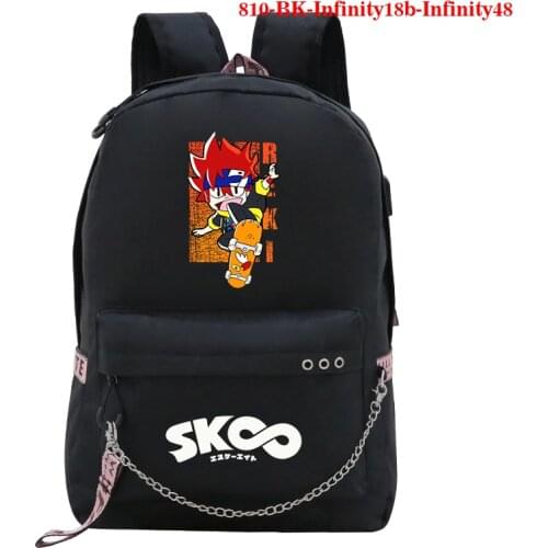 Student Schoolbag Boys Girls School Bags SK8 The Infinity Print Backpacks Students Travel Backpacks School Backpack for Teenage