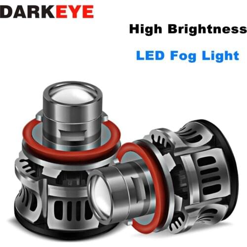 H11 LED Fog Lights 9005 Hb3 Led 360 Fog Lamp H8 Led 12v H9 Led Bulbs 9006 Hb4 Light-Emitting Diode Car Accessories 6500K 15000Lm