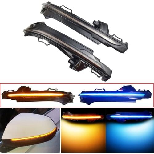 LED Side Wing Mirror Indicator Blinker Light Sequential Dynamic Turn Signal Lamp For Audi Q5 FY 2018 2019 Q7 4M 2016 2017 2018