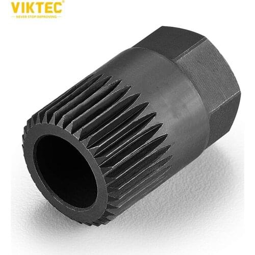 Viktec VW/AUDI TT/A3 V-Belt Pulley Center Bolt Removal Alternator for Bosch Socket F/H