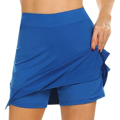 Summer Girls Blue High Waist Slim Korean A Line Micro Skirt Womens Casual Shorts Skirts Sexy Mini Hot Office Wear Female Skirt