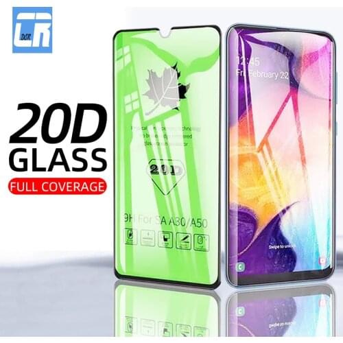 20D Tempered Glass For Samsung Galaxy A71 A51 A31 M31 M51 M21S F41 A50 A70 M11S Full Cover Film Samsung S20 FE Screen Protector