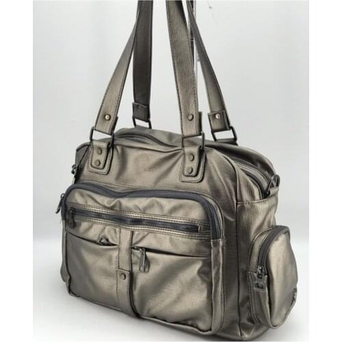 Women High Capacity Oversized Handbag Casual Fashion Accessories Coin Purse Shoulder Strap Multi Compartment Zipper Handbag