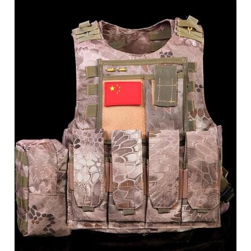 Special forces combat vest Outdoor Men Camouflage Multifunction military Tactics waistcoat camping climbing Hiking Army Vest