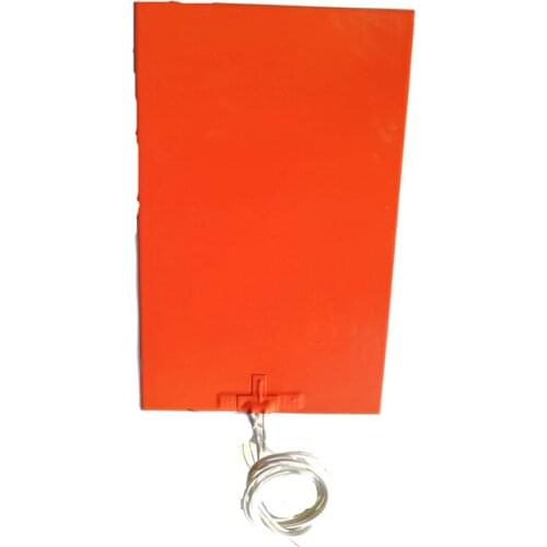 220v 1200w 300*500*1.5mm heat bed for 3d printer adhesive 1 side 100k thermistor 1000mm lead wire out from middle of 300mm side