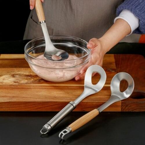 Non-Stick Creative Meatball Maker Spoon Meat Baller With Elliptical Leakage Hole Meat Ball Mold Kitchen Utensil Gadget Meat Tool