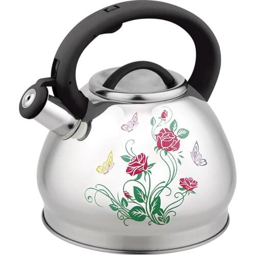 3L 304 Stainless Steel Kettle High Capacity Gas Gas Whistle Kettle Induction Cooker Teapot Kettle Applicable To Coal Furnace