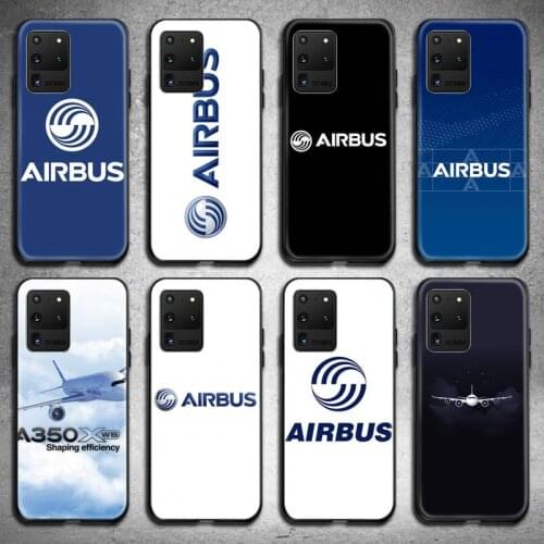 Airbus logo Phone Case for Samsung S20 plus Ultra S6 S7 edge S8 S9 plus S10 5G lite 2020