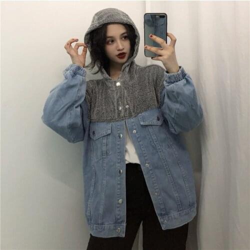 Cheap wholesale 2019 new autumn winter Hot selling womens fashion casual Denim Jacket BP42