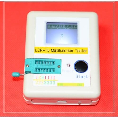 LCR-T5 Transistor Tester Resistance + Capacitance + Diode + Inductance + ESR