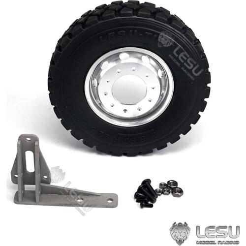 1/14 RC DIY TMY Dumper Truck Hopper Model LESU Spare Wheel Tyre Mount TH17173-SMT3