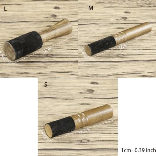 Buddhist Meditation Wooden Singing Bowl Mallet Handmade Tibetan Singing Bowl Striker Stick
